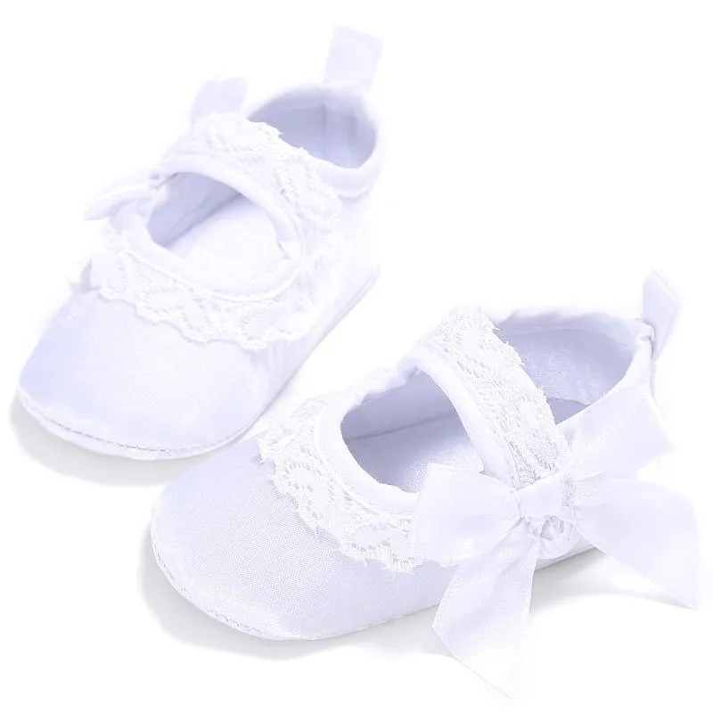 Solid Velcro Design Shoes for Baby Girl Children's clothing wholesale