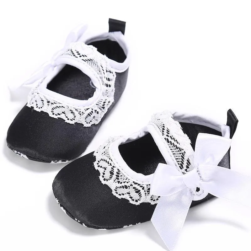 Solid Velcro Design Shoes for Baby Girl Children's clothing wholesale