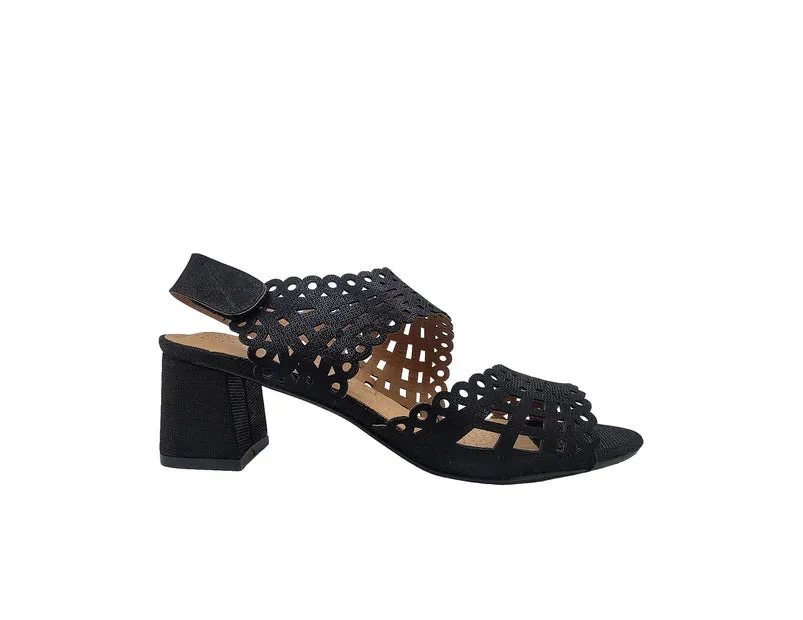 Step on Air Joan Black Shoe
