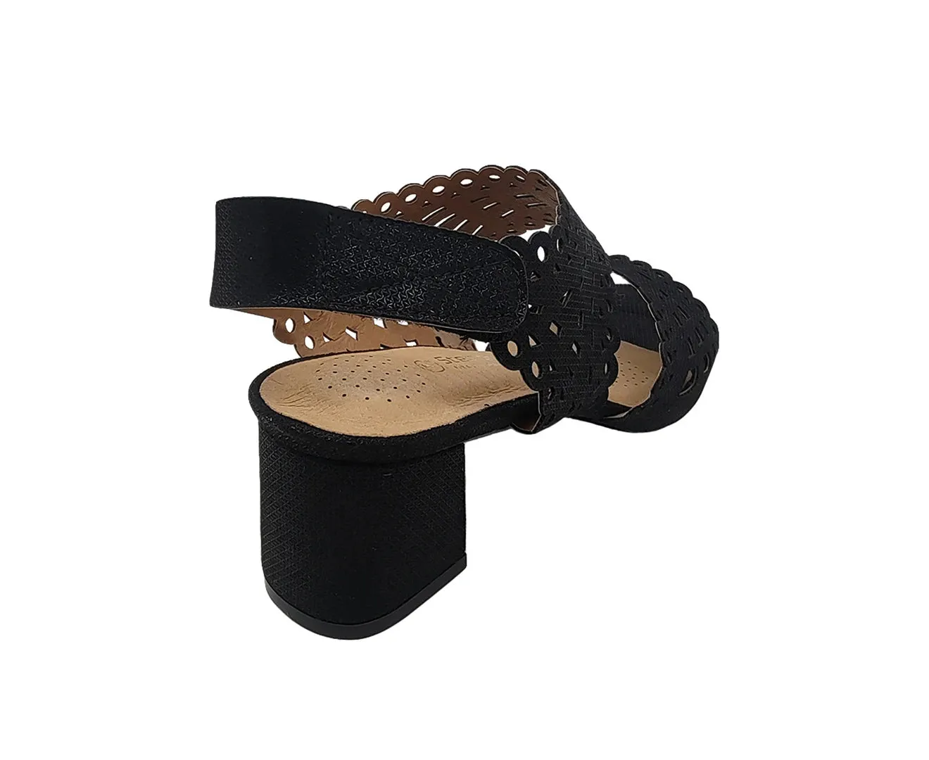 Step on Air Joan Black Shoe