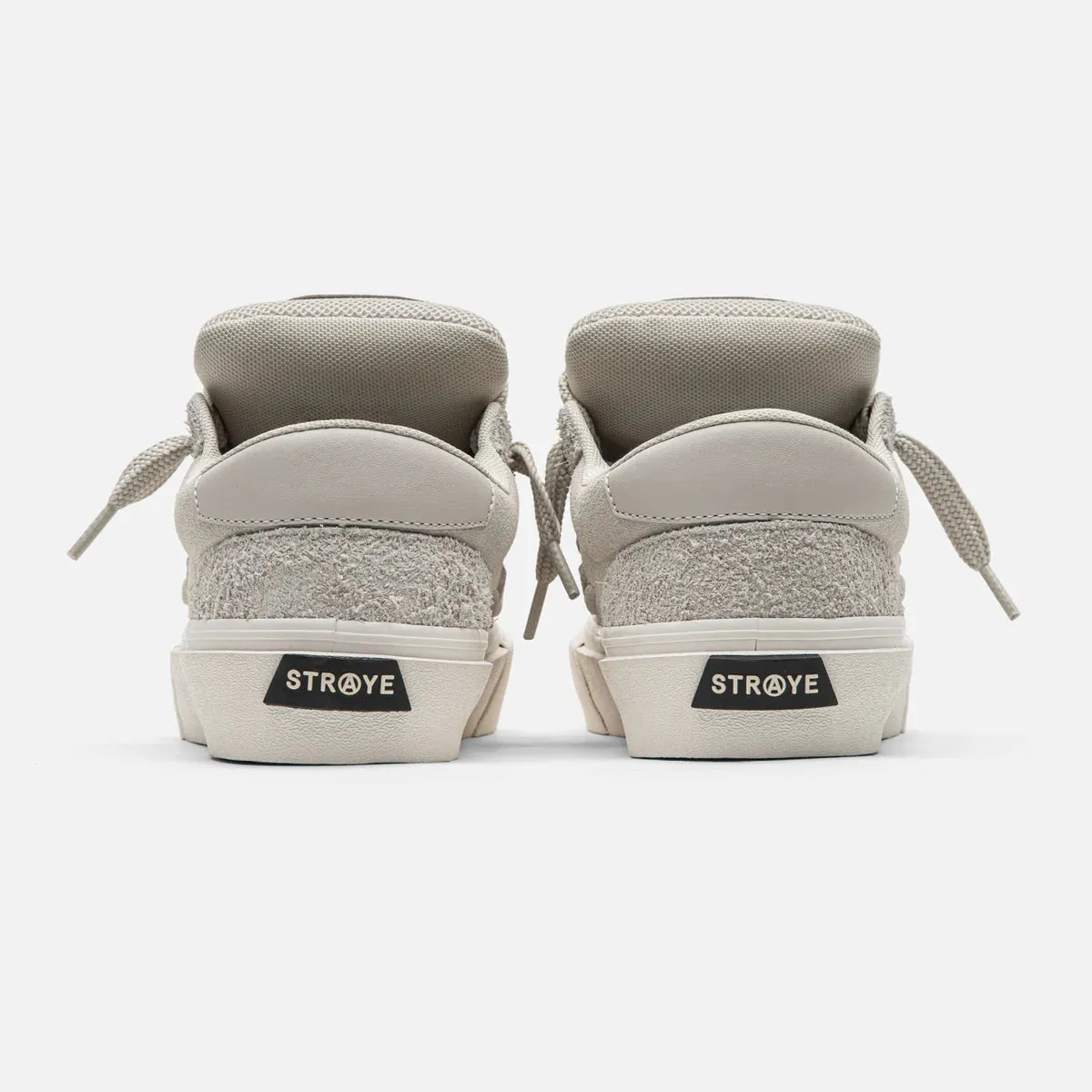 STRAYE Logan Puff Cream Bevel Sneakers
