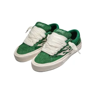 STRAYE Logan Puff Green Sneakers