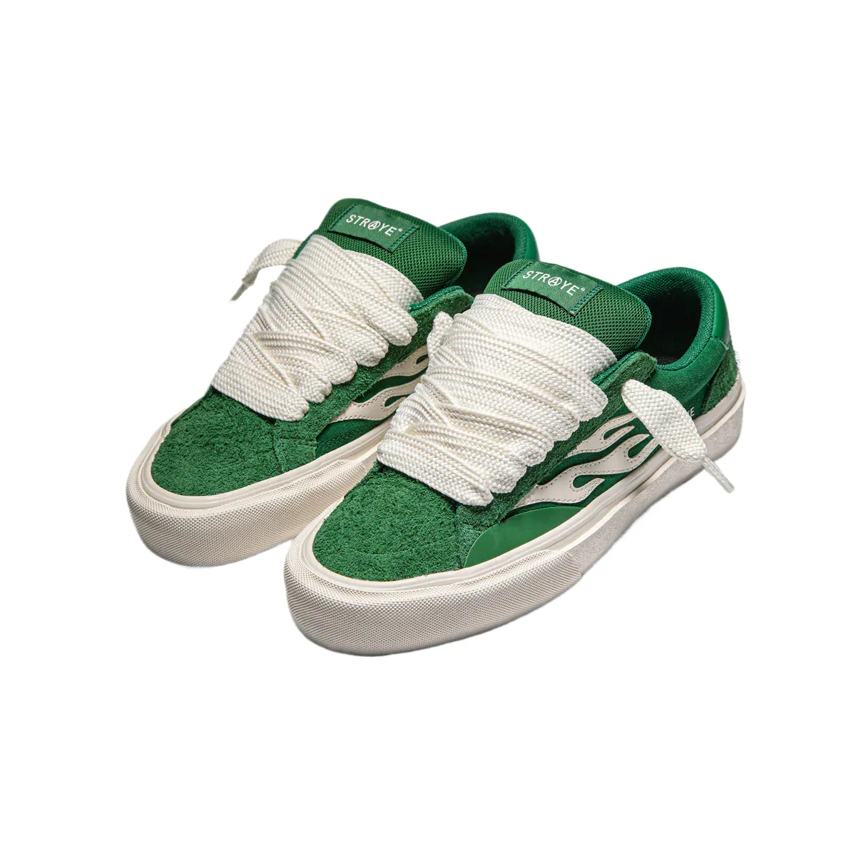 STRAYE Logan Puff Green Sneakers
