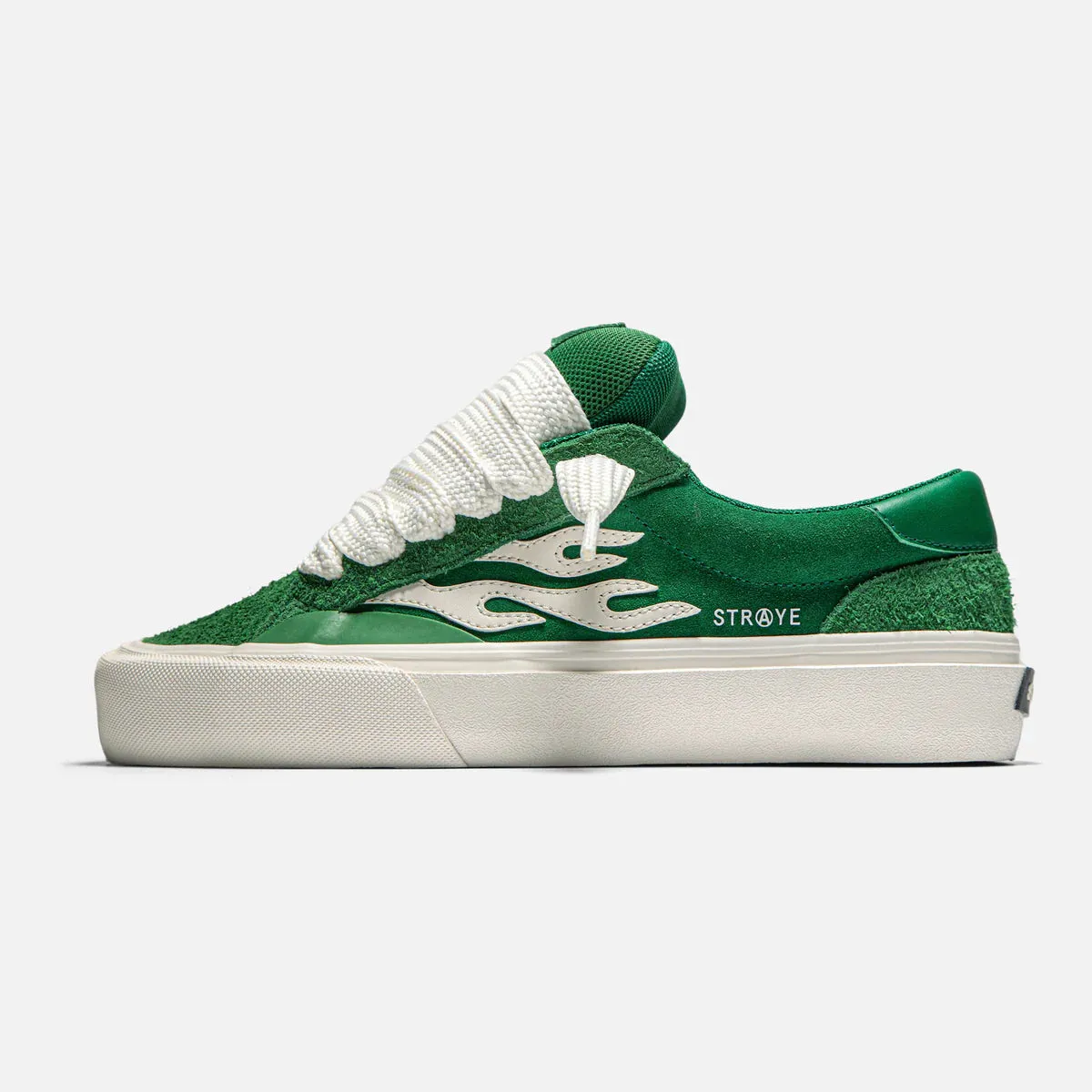 STRAYE Logan Puff Green Sneakers