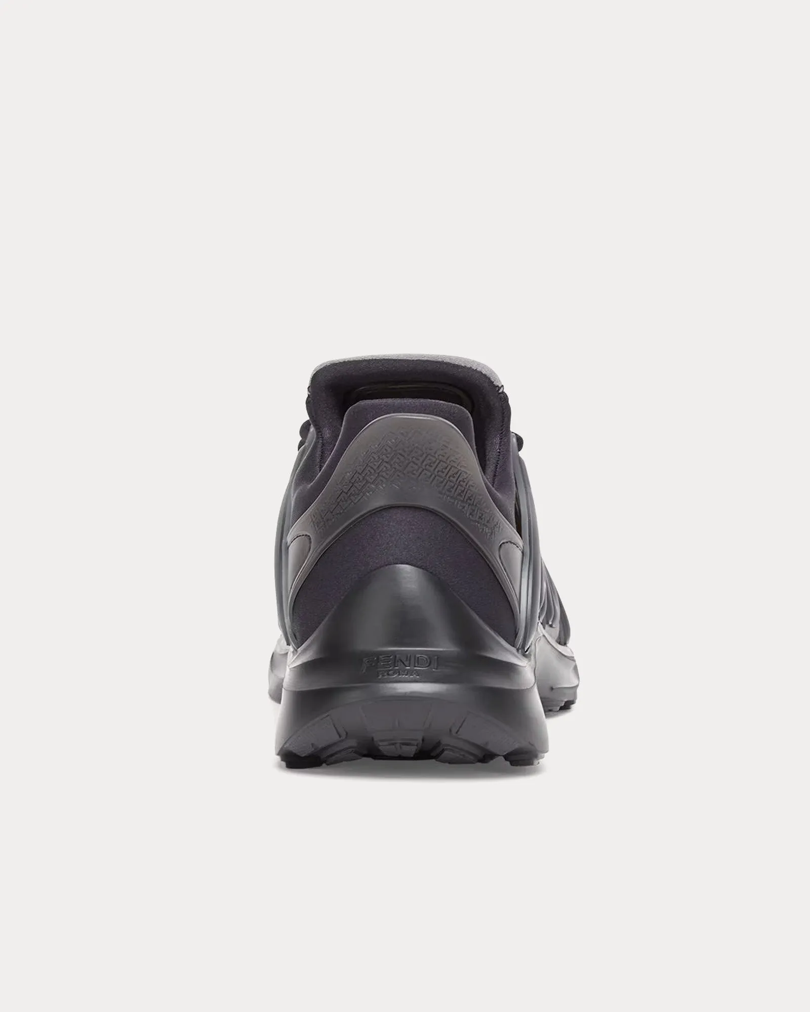 Tag Technical Mesh Black Low Top Sneakers