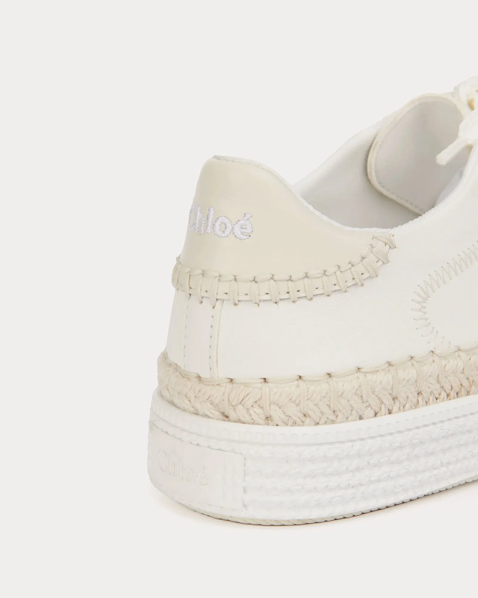 Telma White Low Top Sneakers