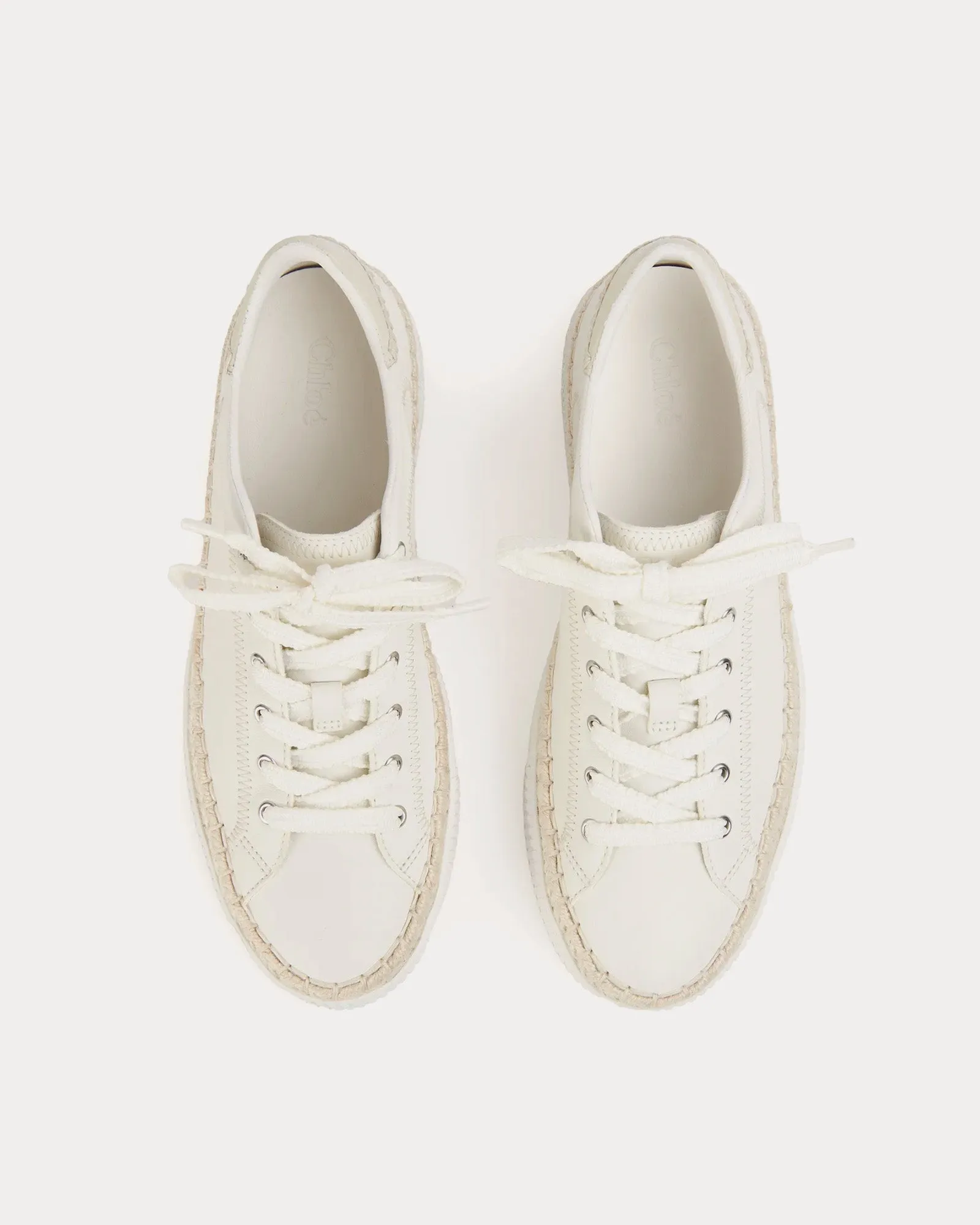 Telma White Low Top Sneakers