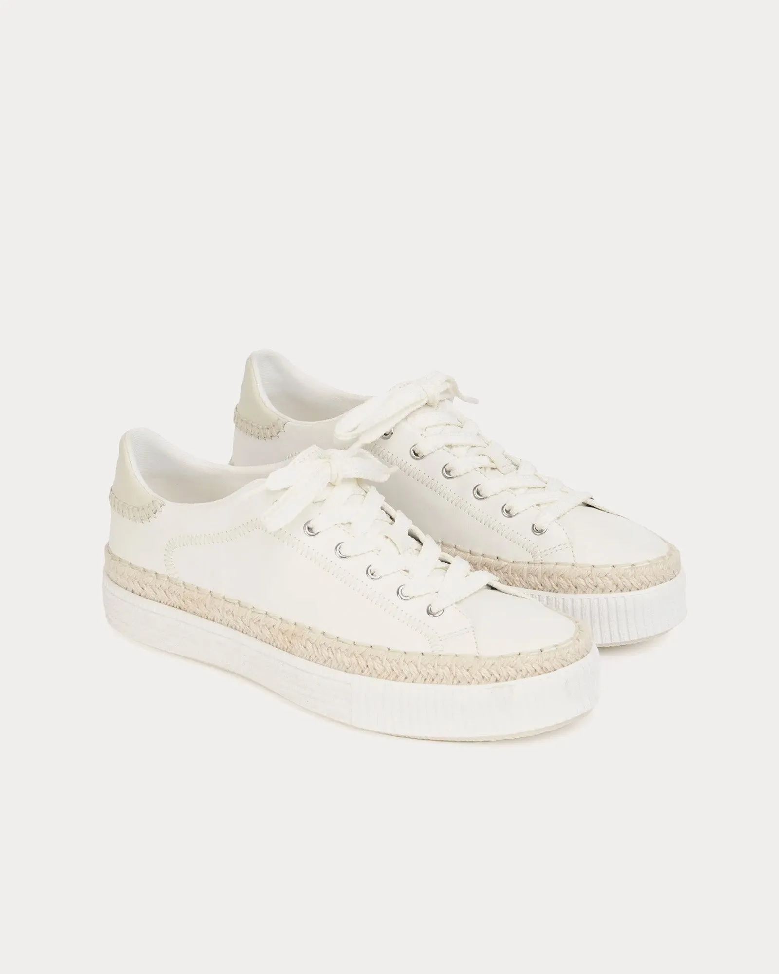 Telma White Low Top Sneakers