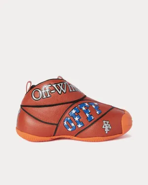 The Ball Orange Mid Top Sneakers