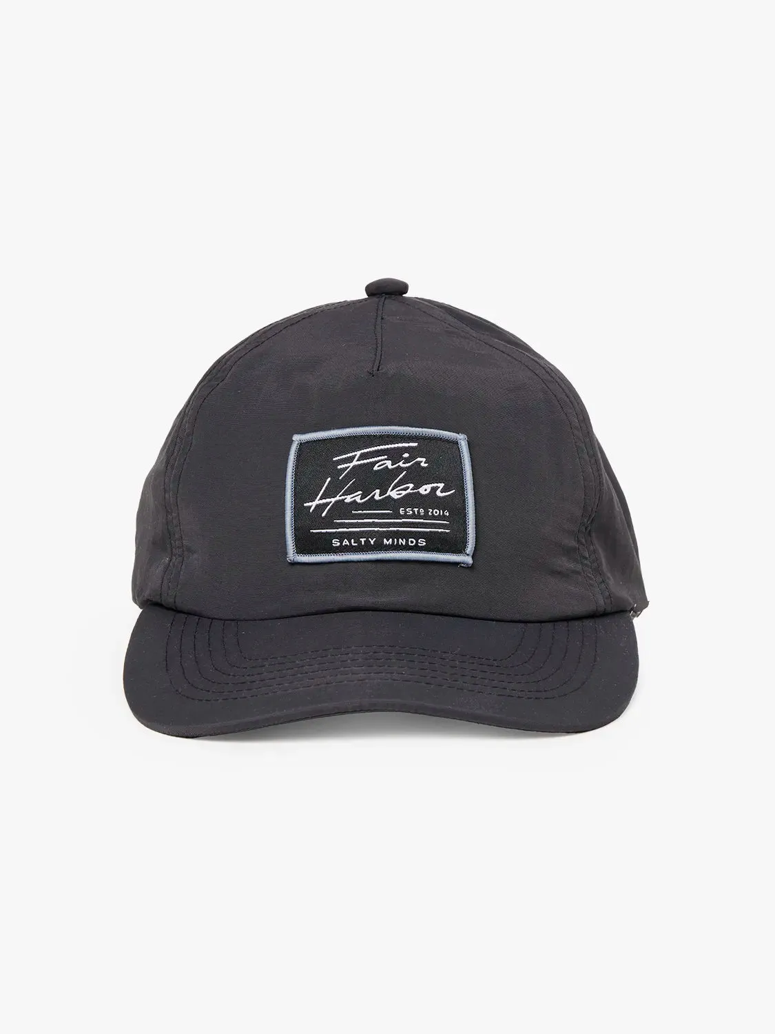 The Shoreline 5-Panel Hat | Black