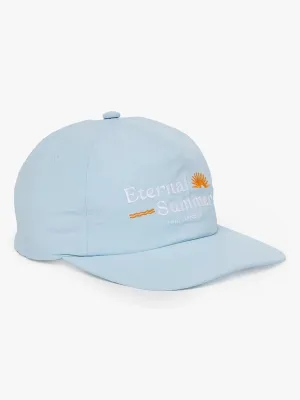 The Shoreline 5-Panel Hat | Cerulean