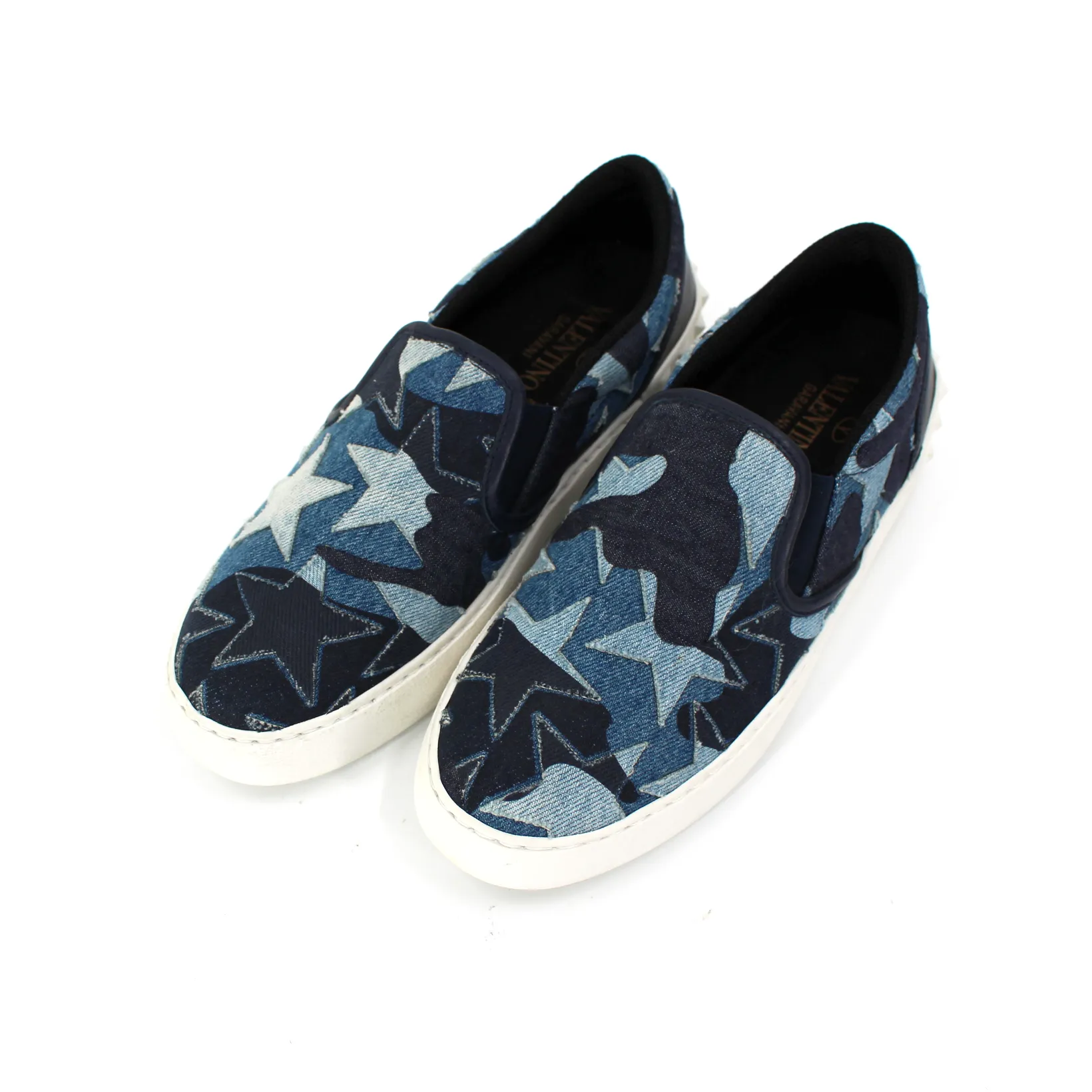 Valentino Star Patchwork Sneakers