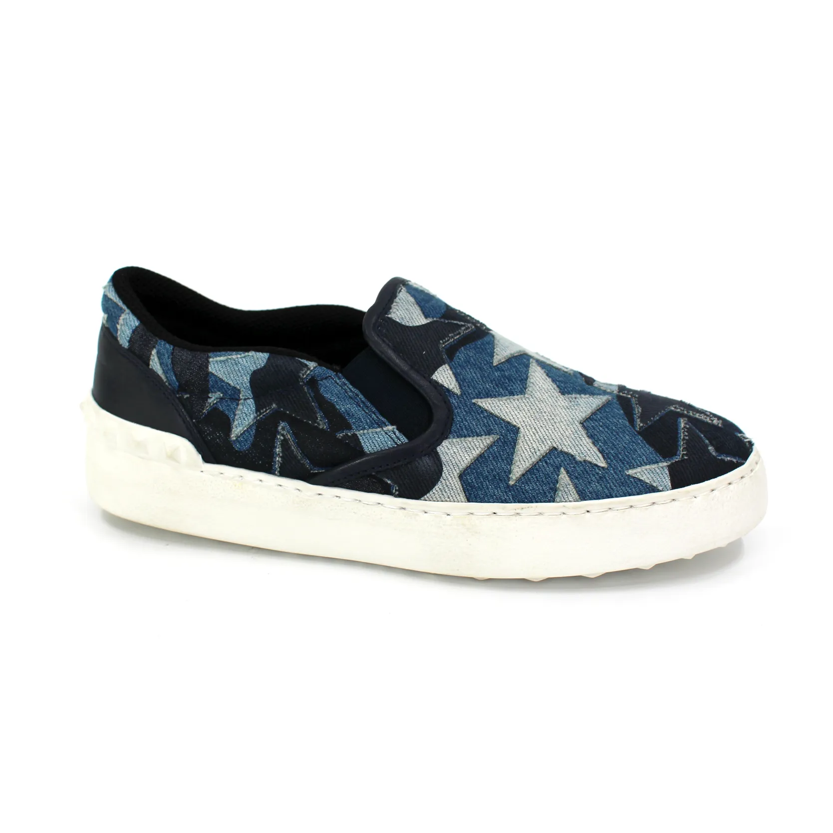 Valentino Star Patchwork Sneakers