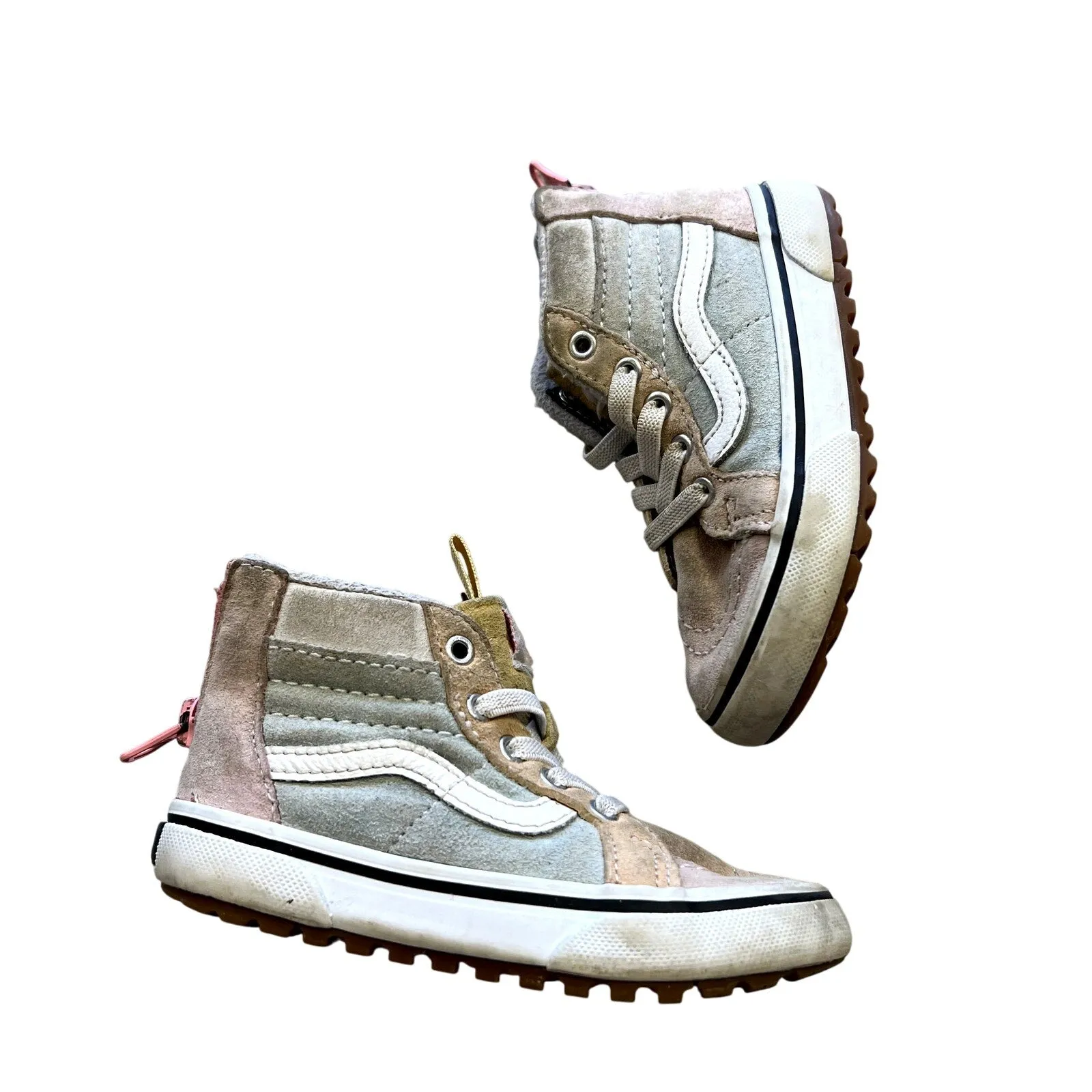 Van's Girls High Top Sk8 Sneakers Size 7