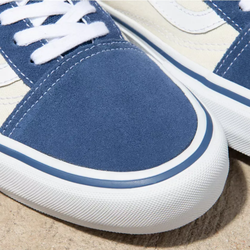 Vans Suede Old Skool Pro Skateboard shoes - STY Navy/Classic White