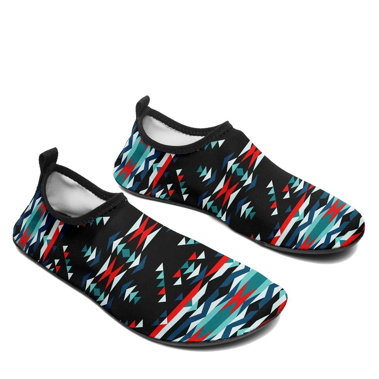 Visions of Peaceful Nights Sockamoccs Kid's Sockamoccs Slip On Shoes