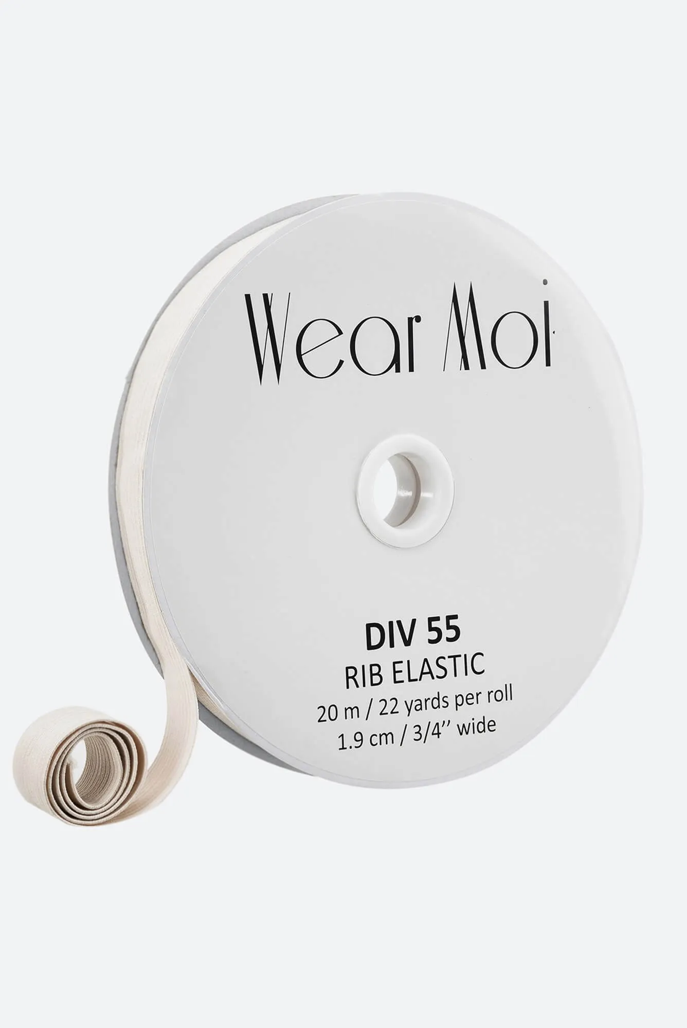 Wear Moi Ribbed Elastic