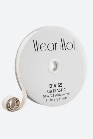 Wear Moi Ribbed Elastic