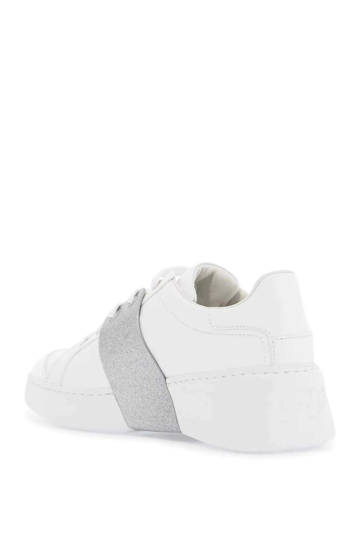 white viv skate sneakers with rhinestone buckles RVW54230520LXQ BIANCO