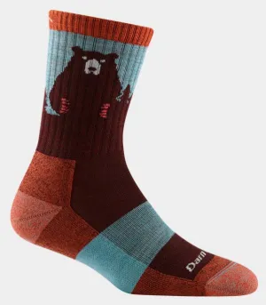 Women's Bear Town Micro Crew Lightweight Hiking Sock