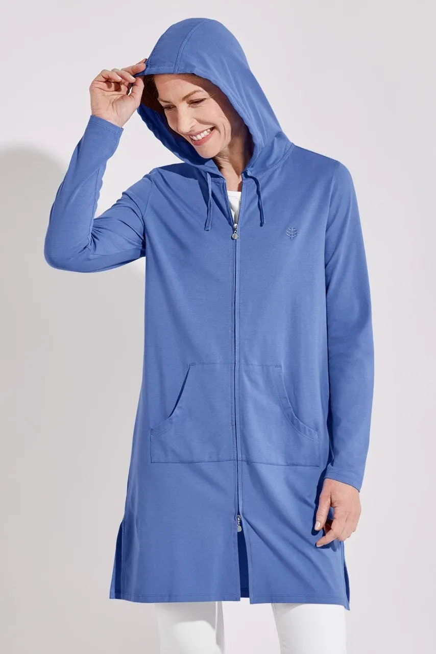 Women's Cabana Hoodie  |  Aura Blue