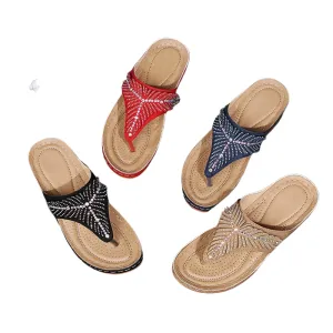 Women's Embroidery Summer Sandals