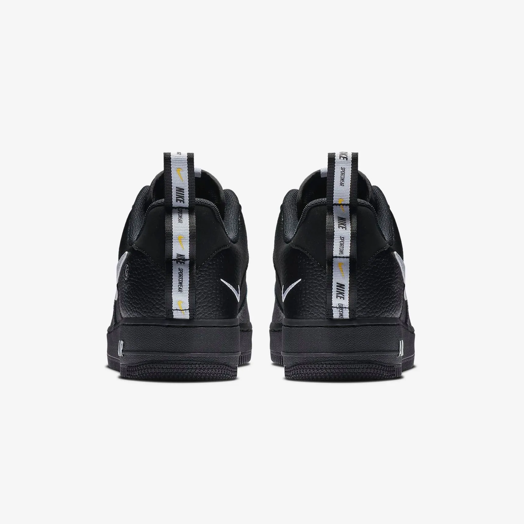 Women's / GS Nike Air Force 1 '07 LV8 Utility (Black/Tour Yellow/White)