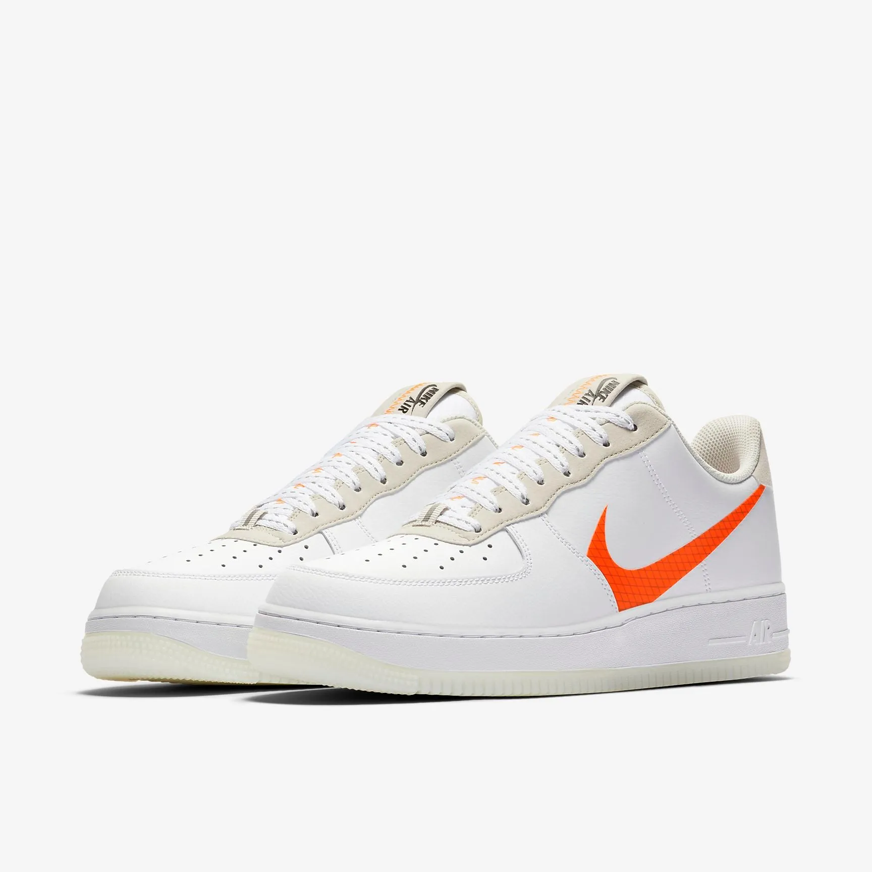 Women's Nike Air Force 1 LV8 (White/Summit/Total Orange)(CD7409-100)