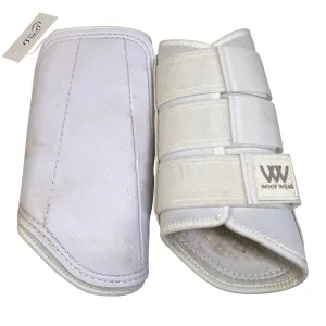 Woof Wear Hind Brushing Boots in White - Large