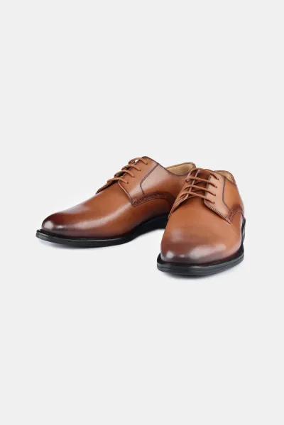 Yago Derby Dress Shoes - Tan