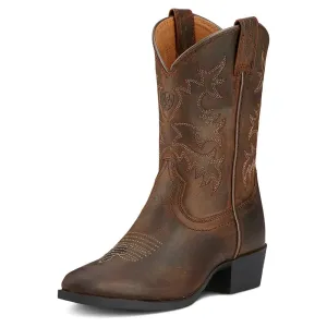 Youth Ariat Heritage Western – Classic Cowboy Boots with Lasting Comfort