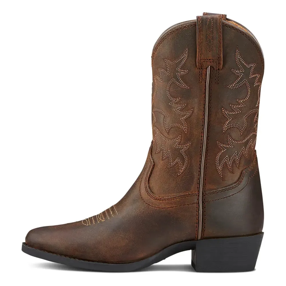 Youth Ariat Heritage Western – Classic Cowboy Boots with Lasting Comfort