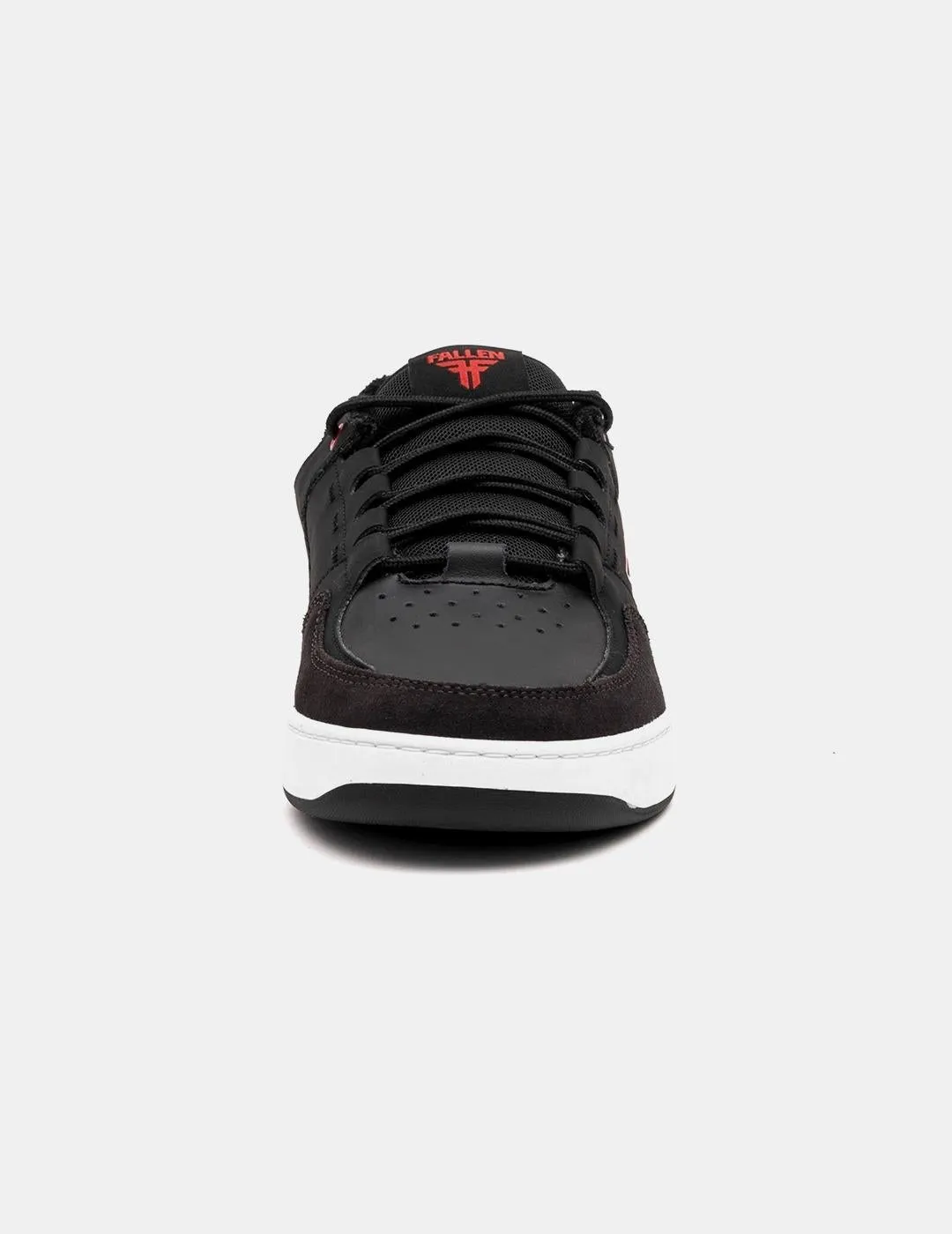 Zapatillas Fallen The Crest Black Gray Red