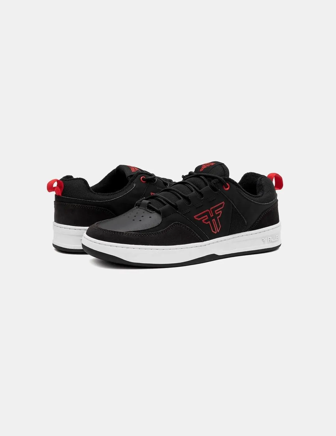 Zapatillas Fallen The Crest Black Gray Red