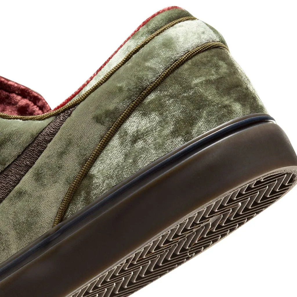 Zoom Janoski OG  SE - Medium Olive/Baroque Brown/Dark Team Red/Velvet Brown